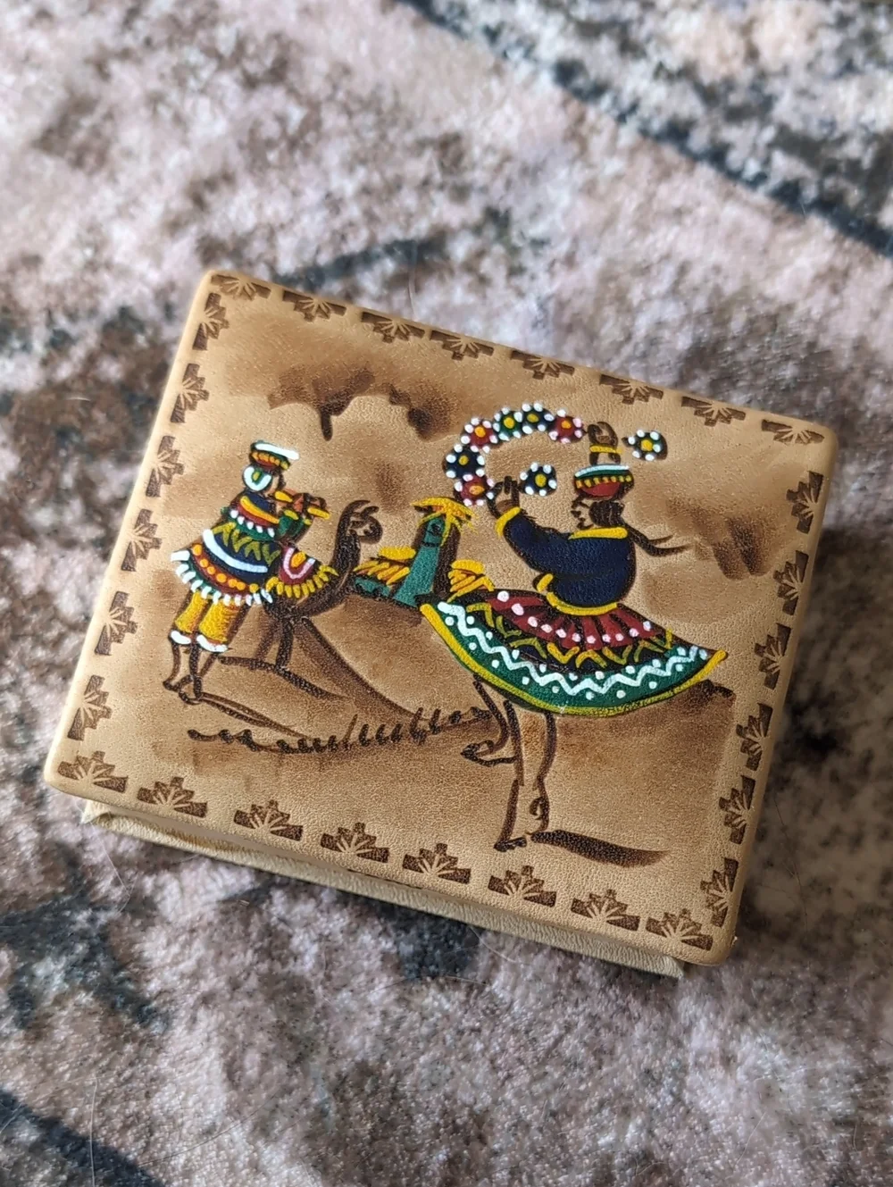 Leather Trinket Box